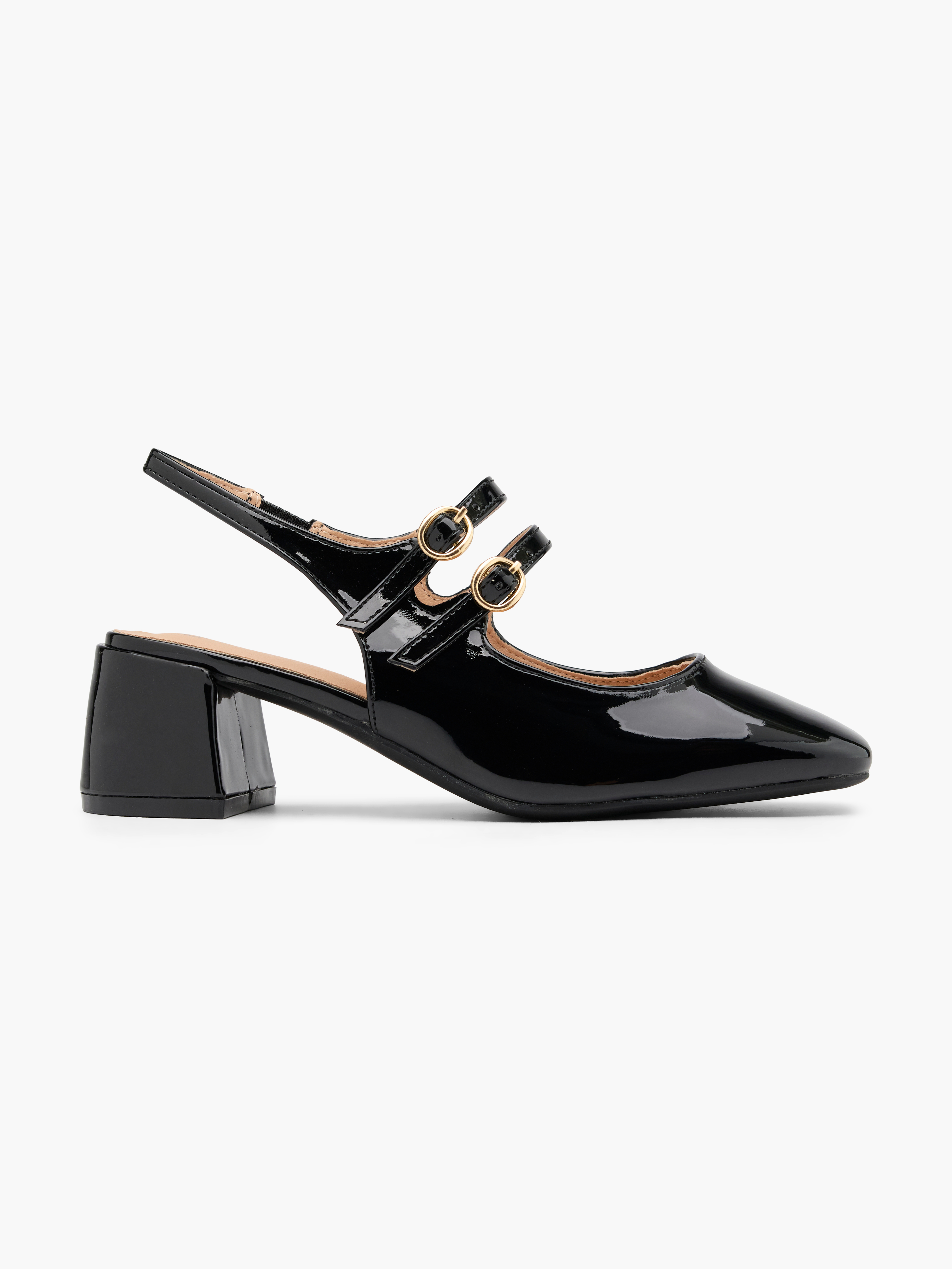 Claudia Ghizzani Slingbacks Zwart vanHaren