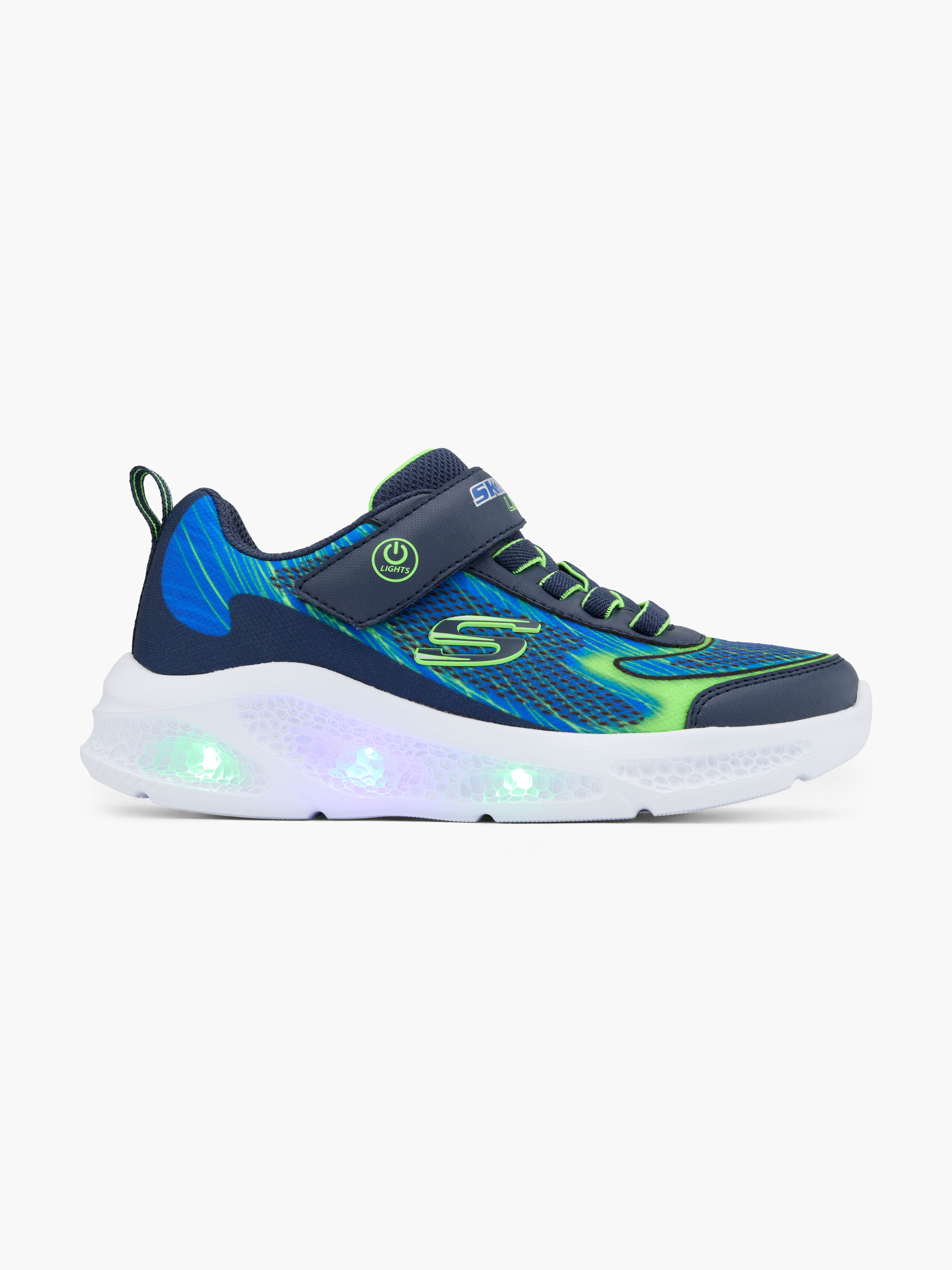 Skechers CRATER LIGHTS Sneaker Blauw vanHaren
