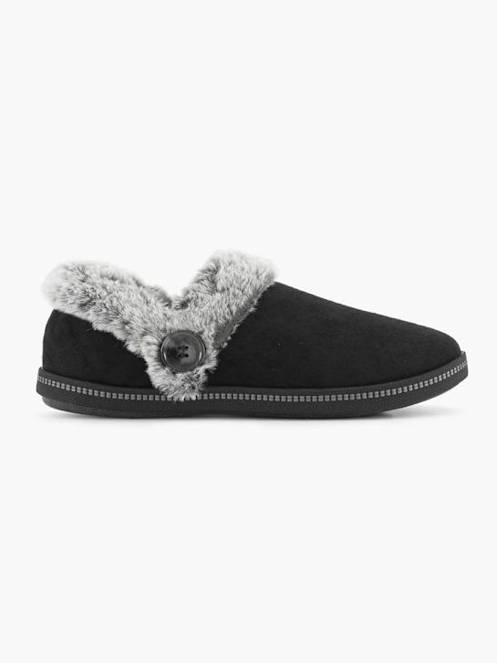 Skechers COZY CAMPFIRE Dichte pantoffels Zwart vanHaren