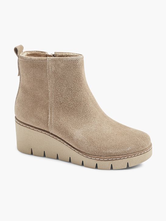 5th Avenue Enkellaars Met Sleehak 5th Avenue Enkellaars Beige VanHaren