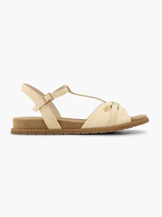 Sandalette Sleehak Esprit Sandalette Beige Esprit Sandalen Dames