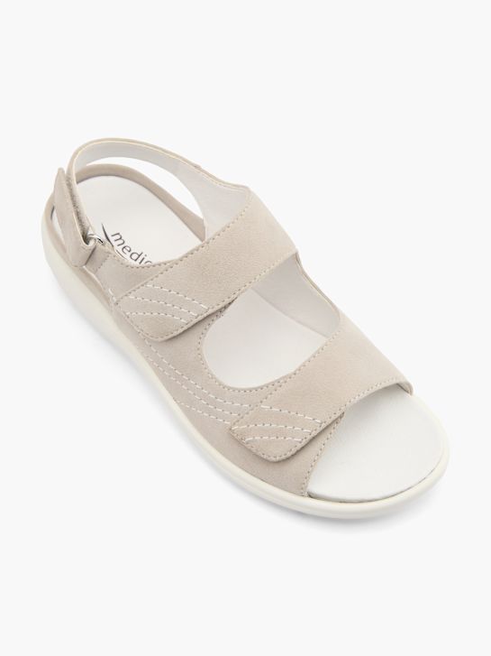 Van Haren Sandalen Met Elastiek Medicus Sandalette Grijs VanHaren