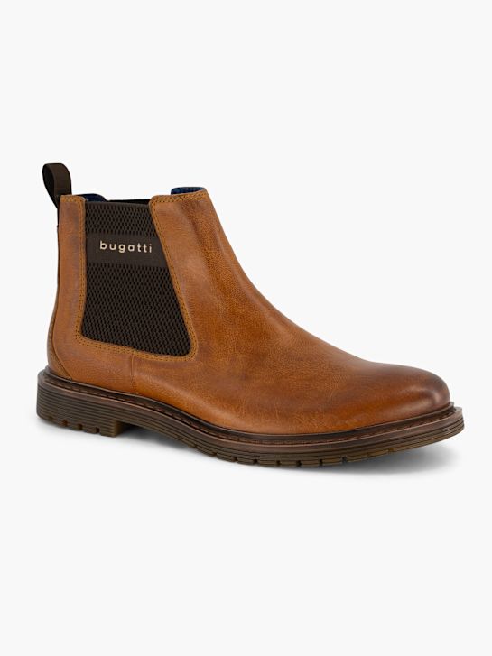 bugatti Stiefel aus Leder in Cognac | Komfortabler Halt & Stil für den