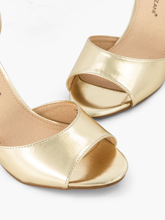 Claudia Ghizzani Sandalette Goud vanHaren